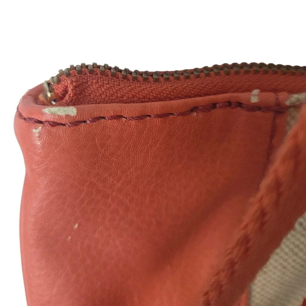 Fossil canvas leather